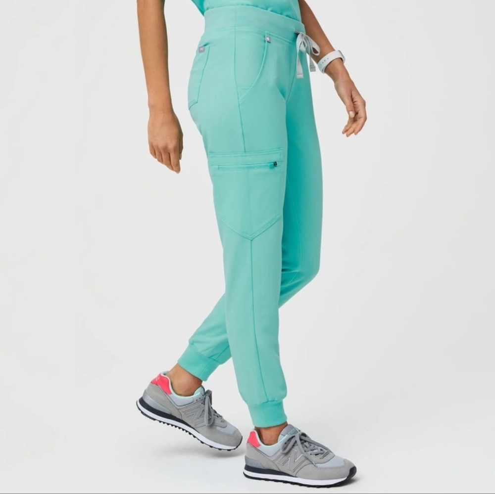 Figs Zamora jogger scrub pants Fresh aqua XL Tall Rare